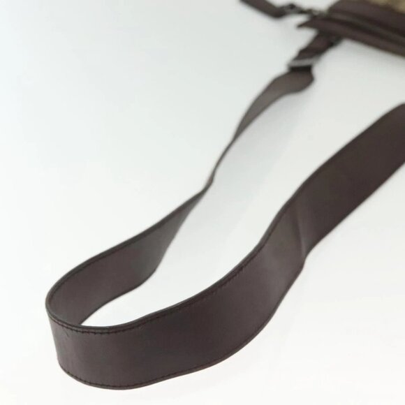 GUCCI GG Supreme Shoulder Bag PVC Beige Silver - Picture 7 of 16